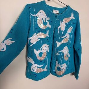 Susan Bristol Mermaid Cardigan